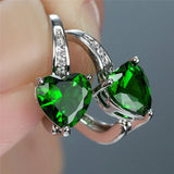 Pendientes Verdes Esmeralda Chic