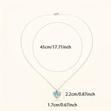 Collar de delfín gemelo Oceanheart