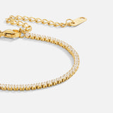 Pulsera de Tenis Cordelia Gold