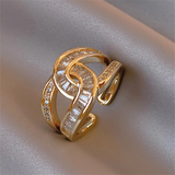 Unity - Anillo Elegante Ajustable Knuten