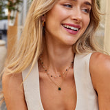 Collar de piedra lunar Mitternachtsstein