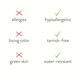 Collar de perlas blancas limpias