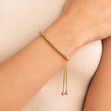 Nila Gold Pearl Bracelet
