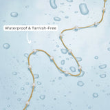 Collar de Perlas Doradas Reine