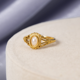 Aitana - Anillo de Perlas Vintage